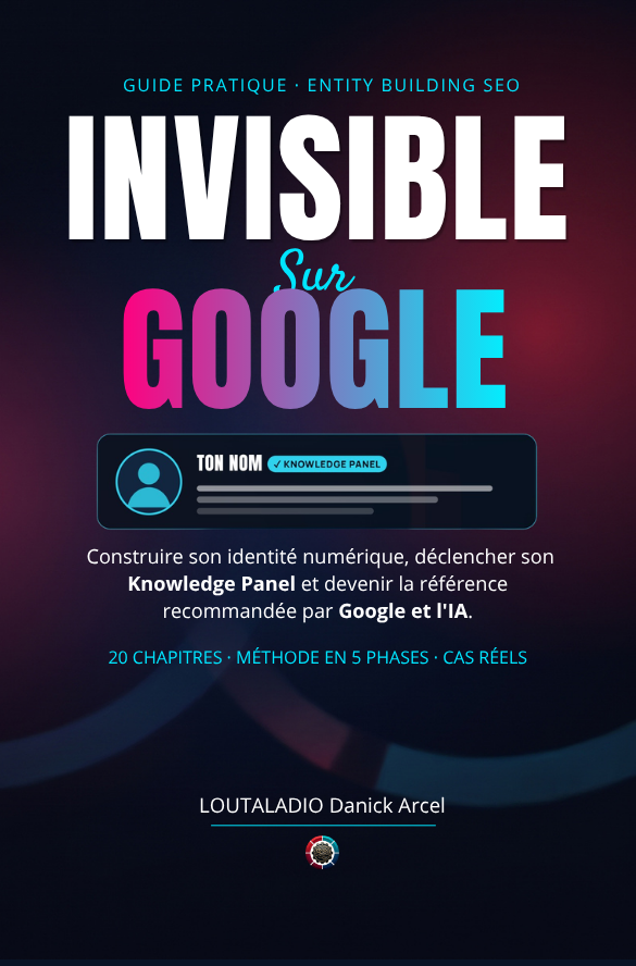 Nouvelle couverture du livre Invisible sur Google